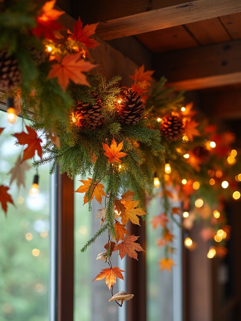 enchanting botanical garland decor