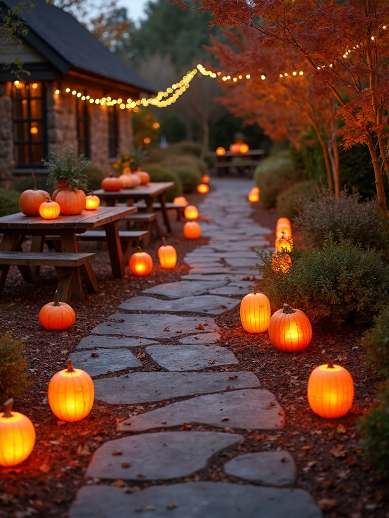 enchanting garden pathway lighting