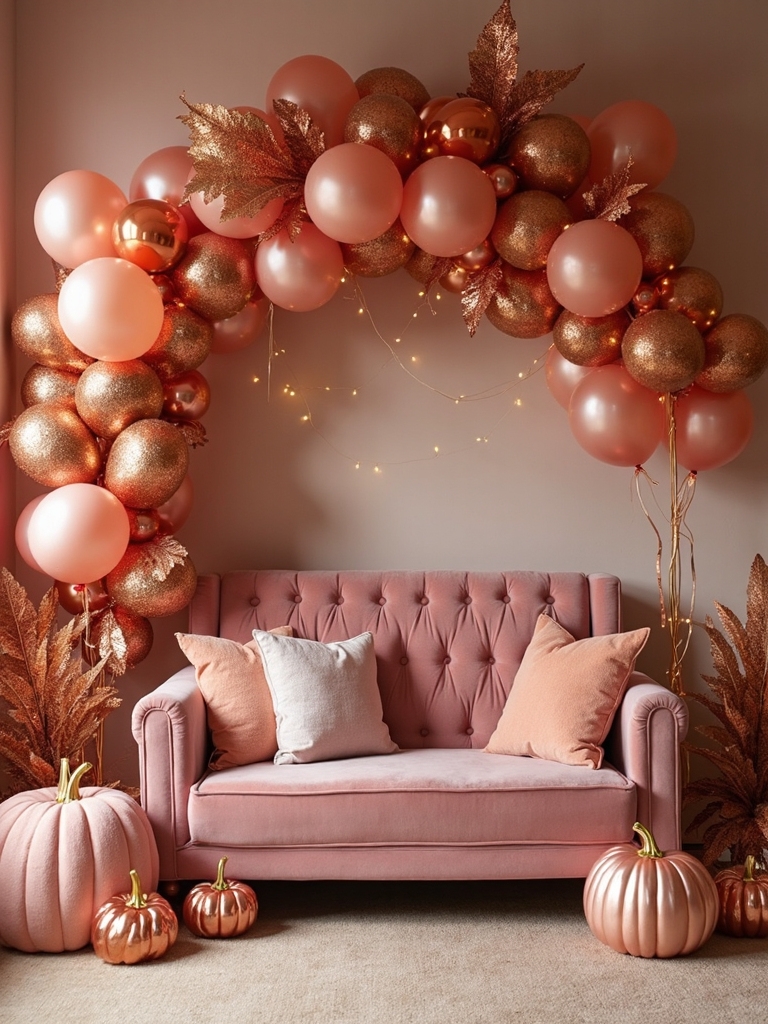 enchanting rose gold celebration