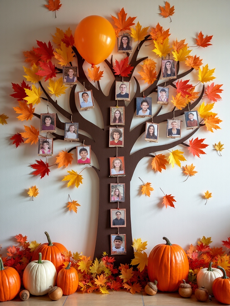 festive fall birthday decorations