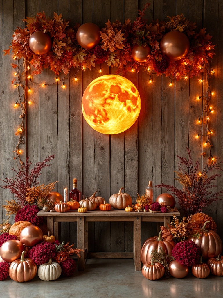 harvest moon photo backdrop