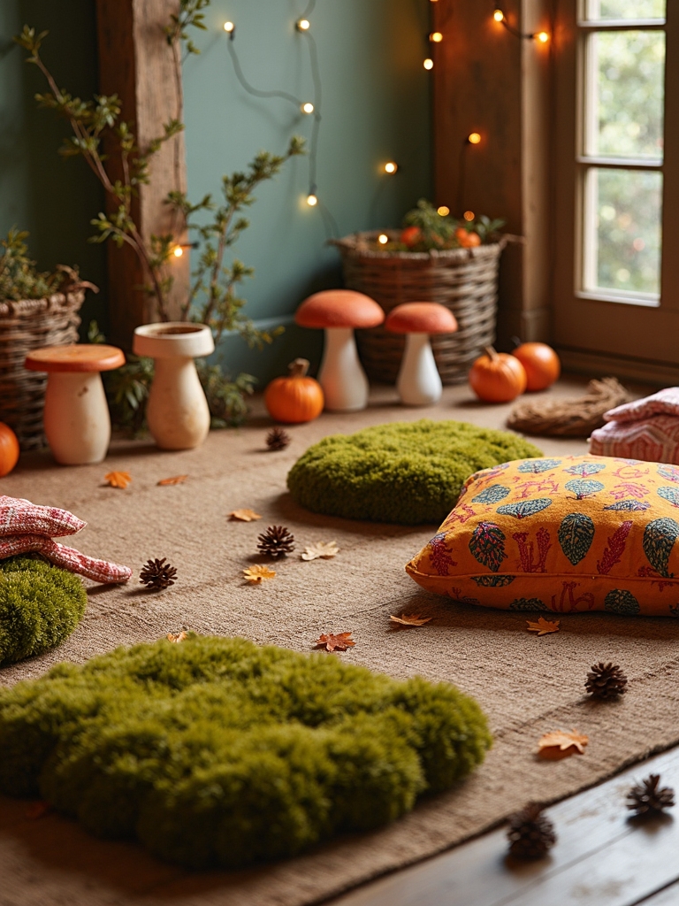 interactive woodland party zones