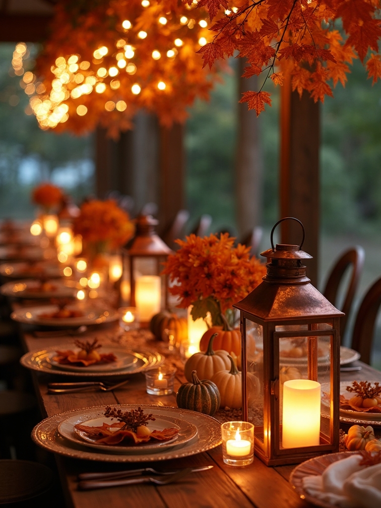 magical autumn lighting ideas
