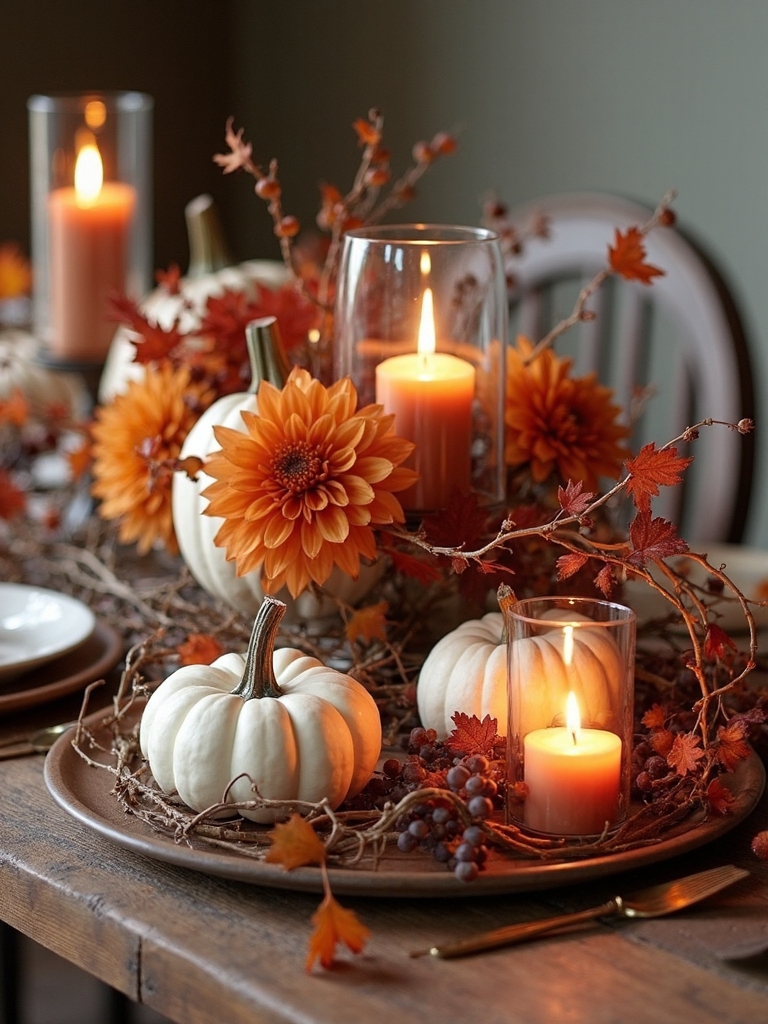 nature inspired fall centerpieces