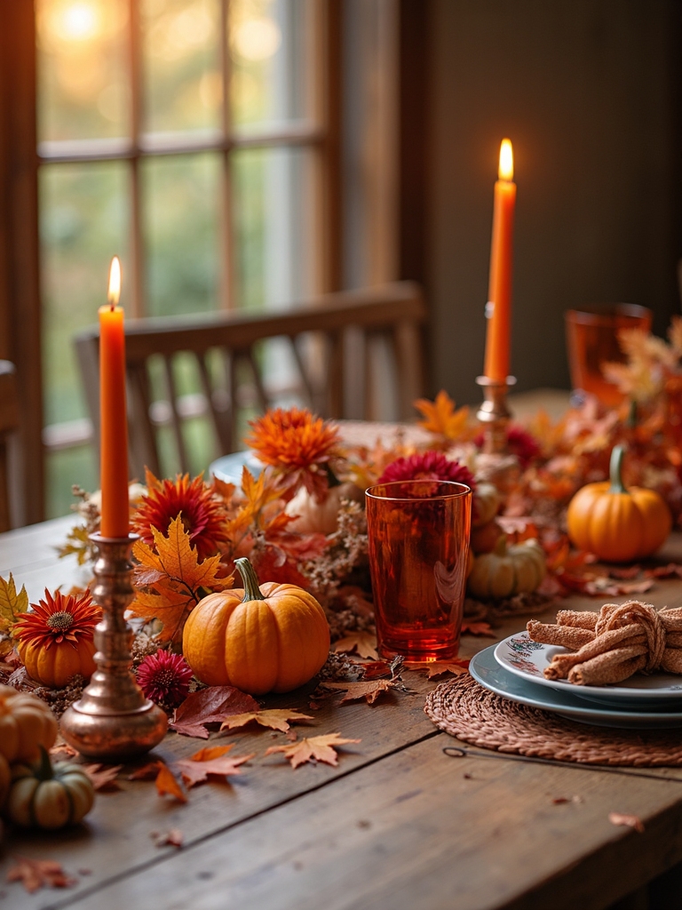 nature inspired table settings