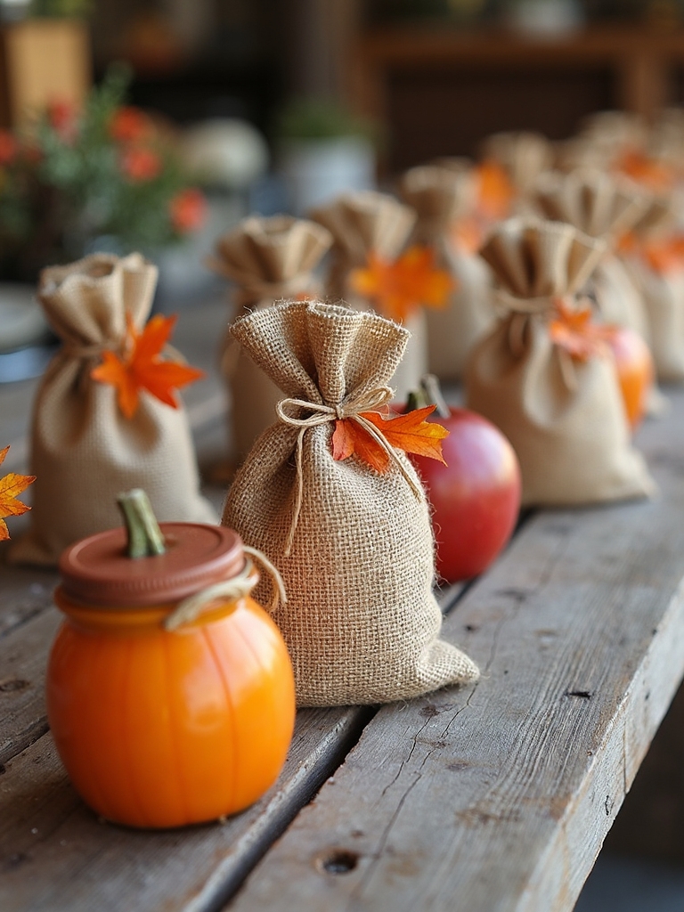 rustic party favor ideas