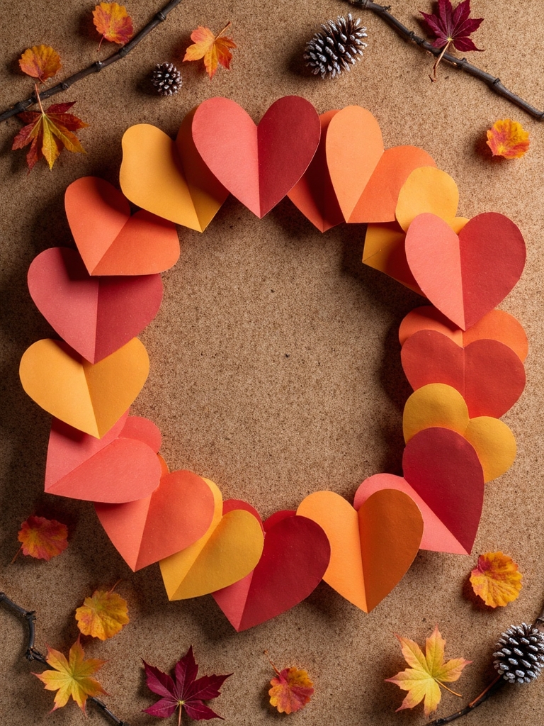 thankful birthday hearts display
