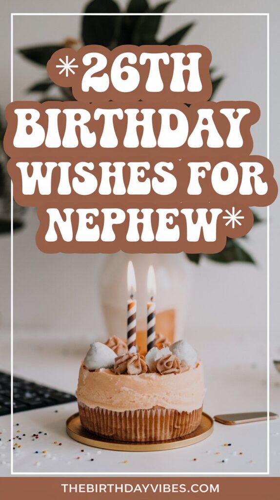 26th birthday wishes for nephew