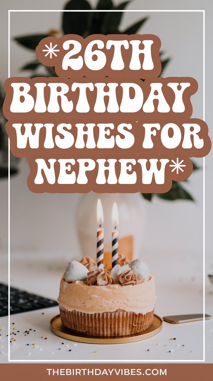 26th birthday wishes for nephew