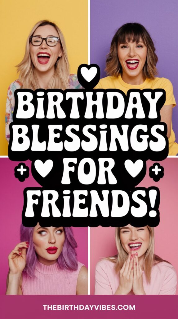 birthday blessings for friends