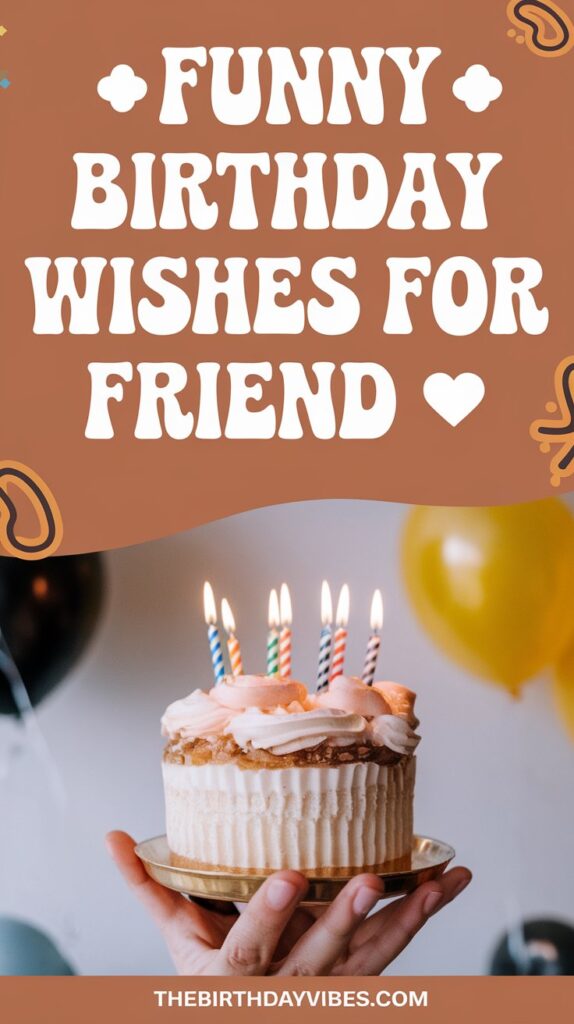 funny birthday wishes for friend