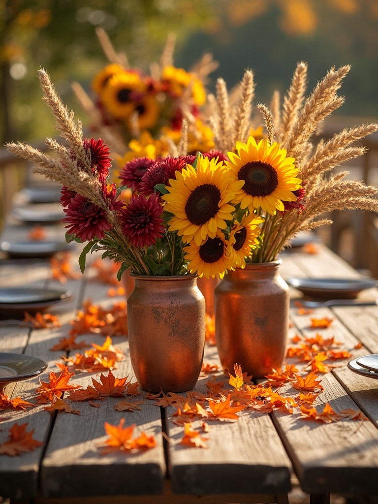 woodland fall birthday celebration
