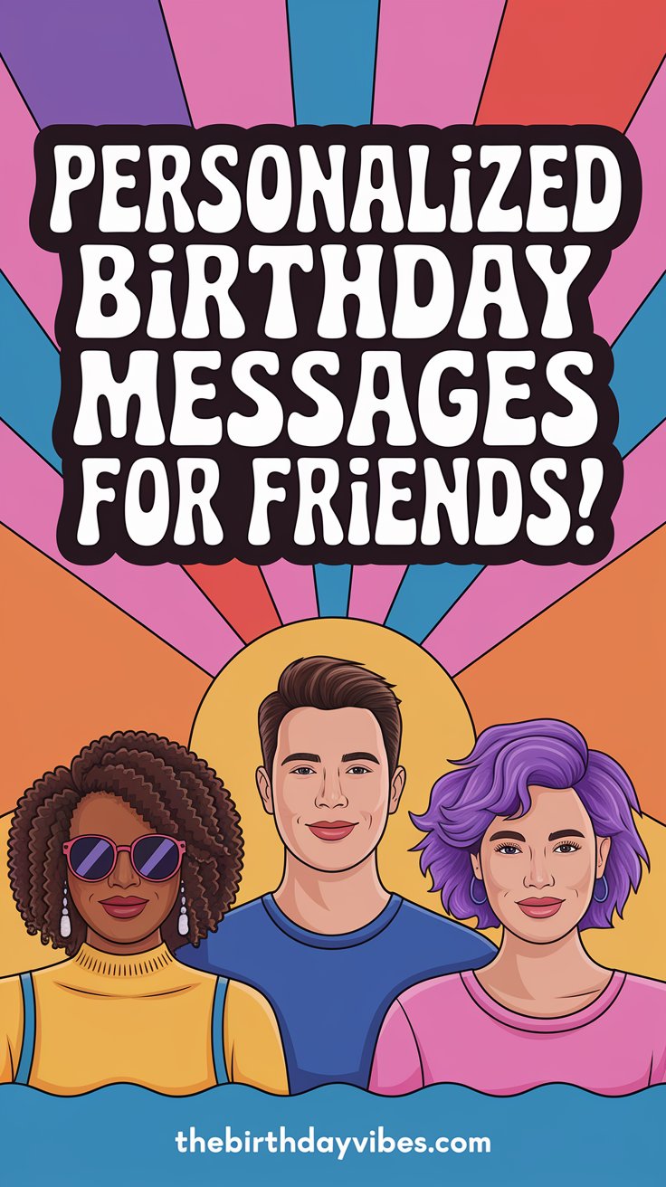personalized birthday messages for friends