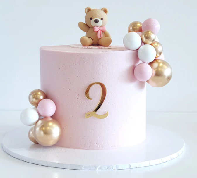 2nd Birthday Cake Ideas for Baby Girl