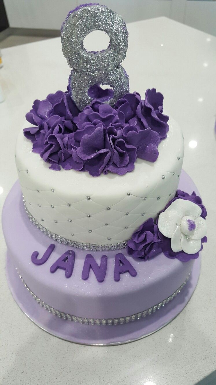 8th Birthday Cake Ideas for Girl