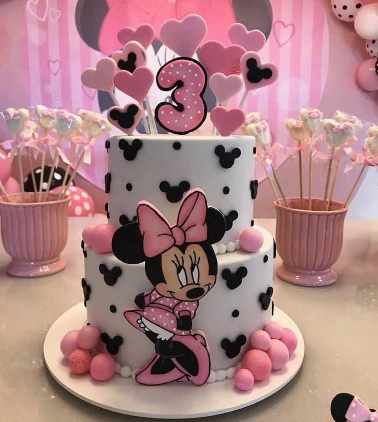 11 Lovely 3rd Birthday Cake Ideas for Baby Girl