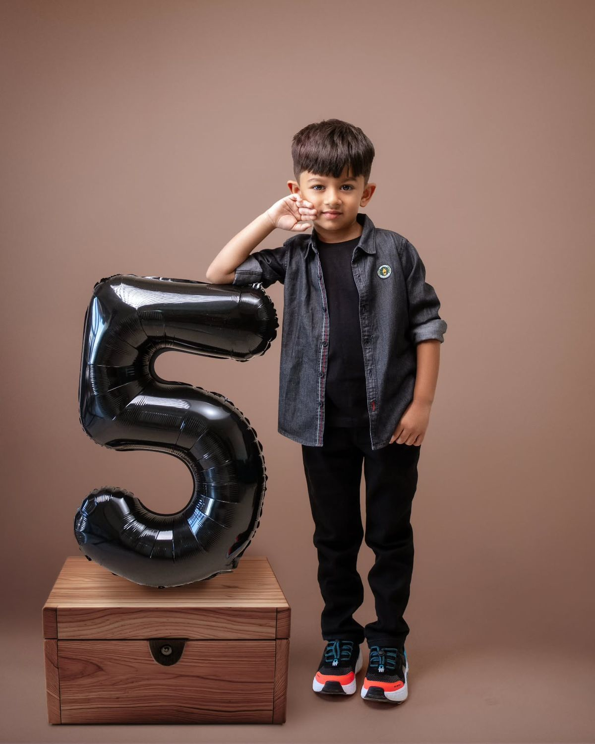 5th Birthday Photoshoot Ideas for Baby Boy