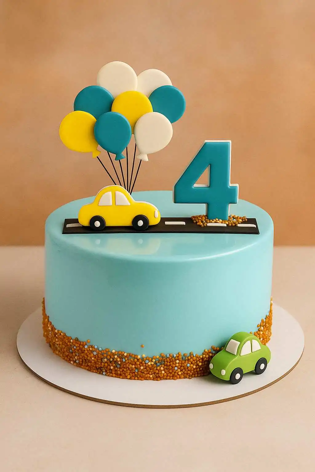 4th Birthday Cake Ideas for Boy
