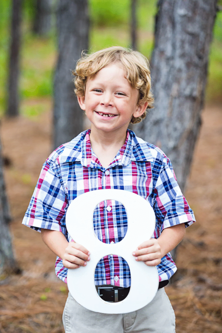 12 High Quality 8th Birthday Photoshoot Ideas for Boy