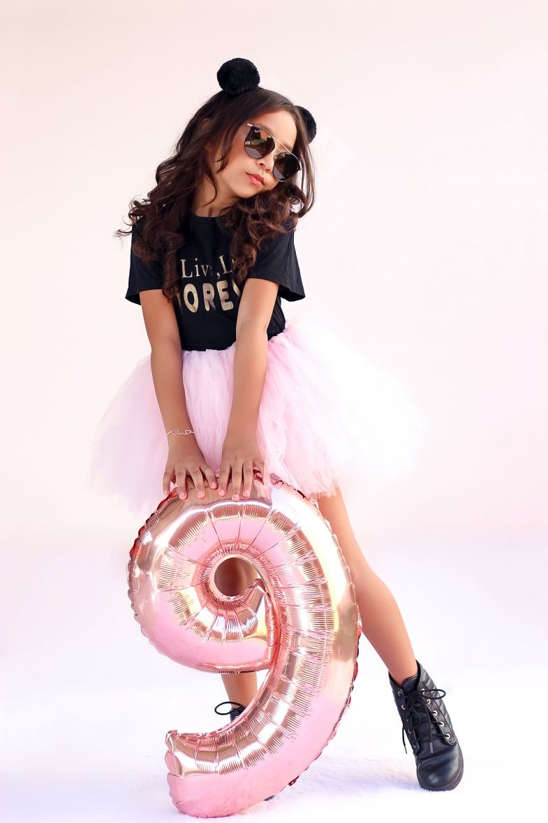 9th Birthday Photoshoot Ideas for Girl