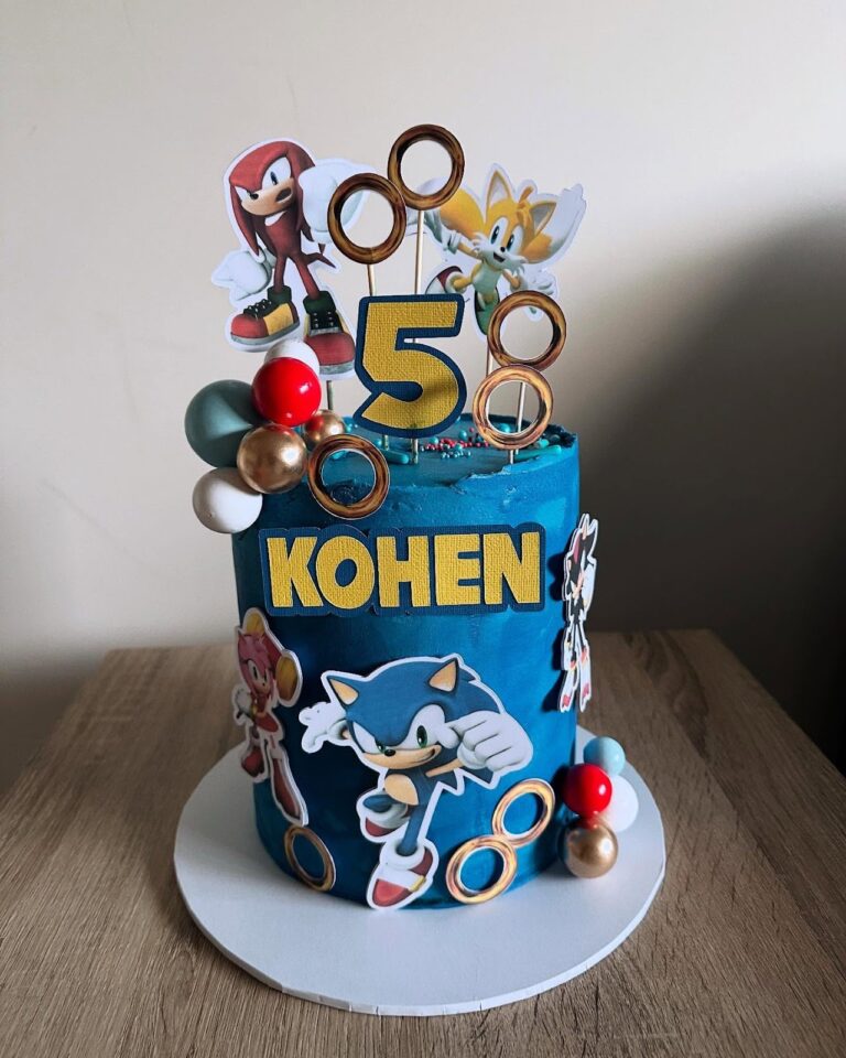 16 Fun Sonic Birthday Cake Ideas Every Kid Will Love