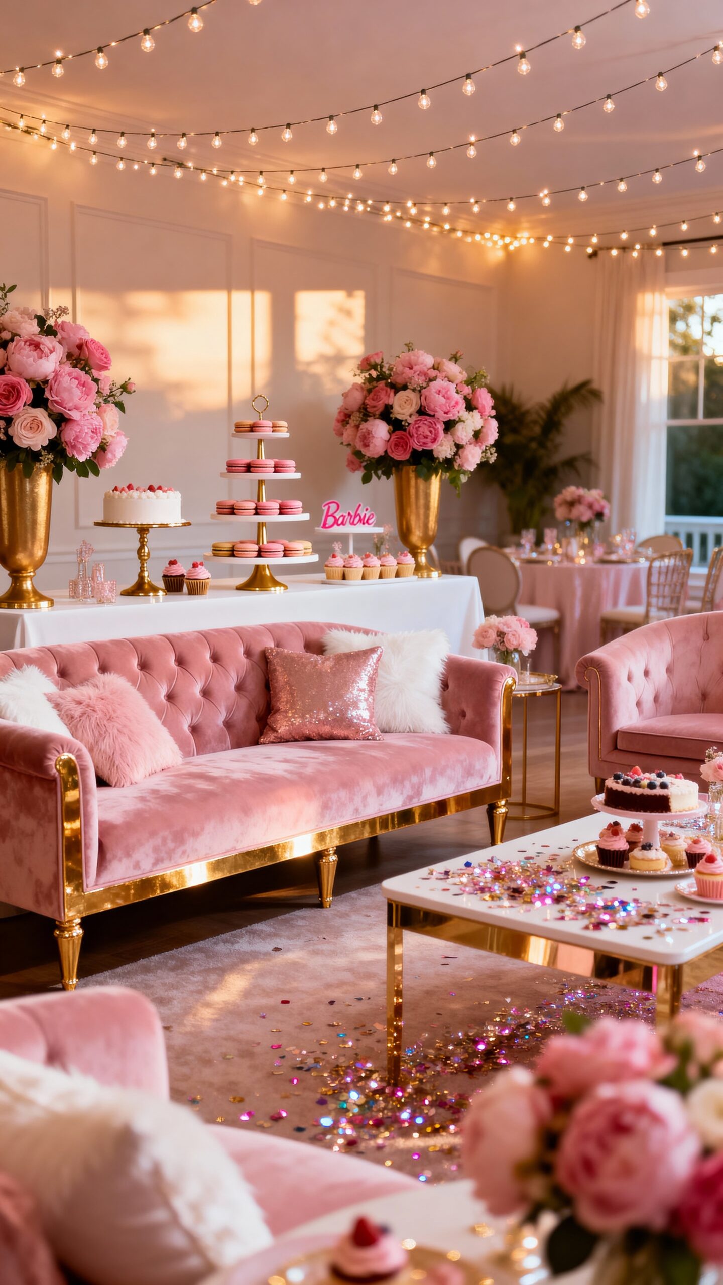 barbie themed sleepover magic