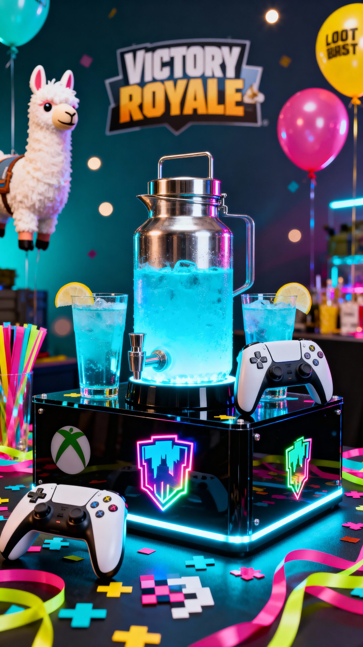 chug jug beverage gaming immersion