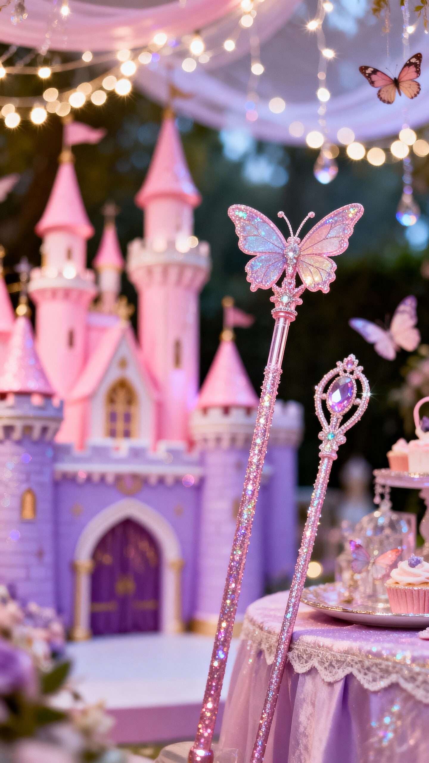 enchanting fairy tale princess castle celebration