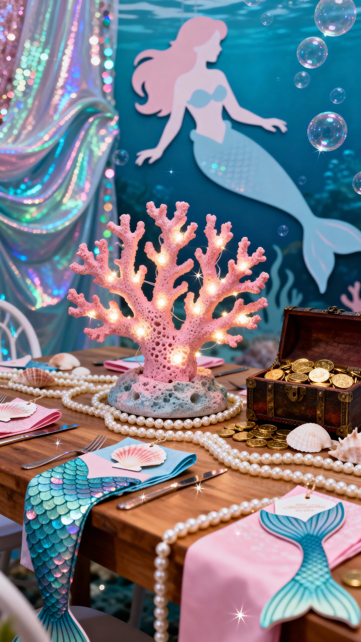 engaging mermaid themed treasure hunt adventure