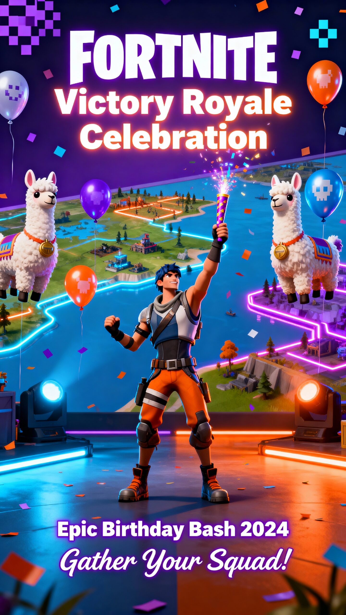 fortnite themed birthday party ideas