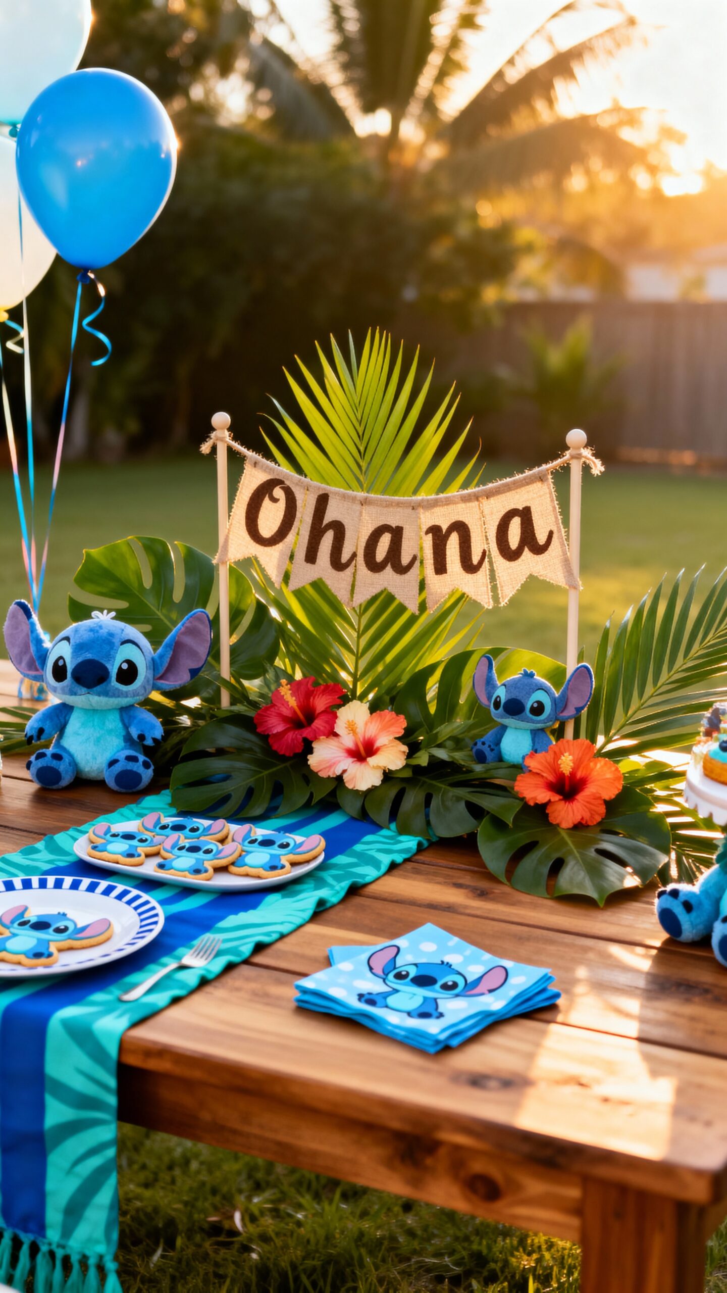 handmade ohana banner craft