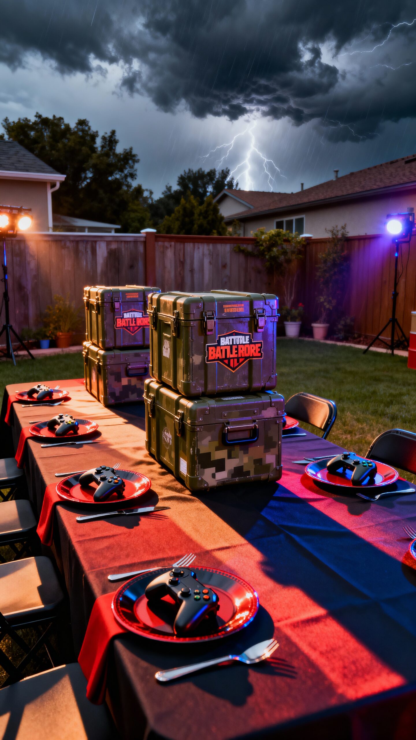 immersive backyard battle royale experience