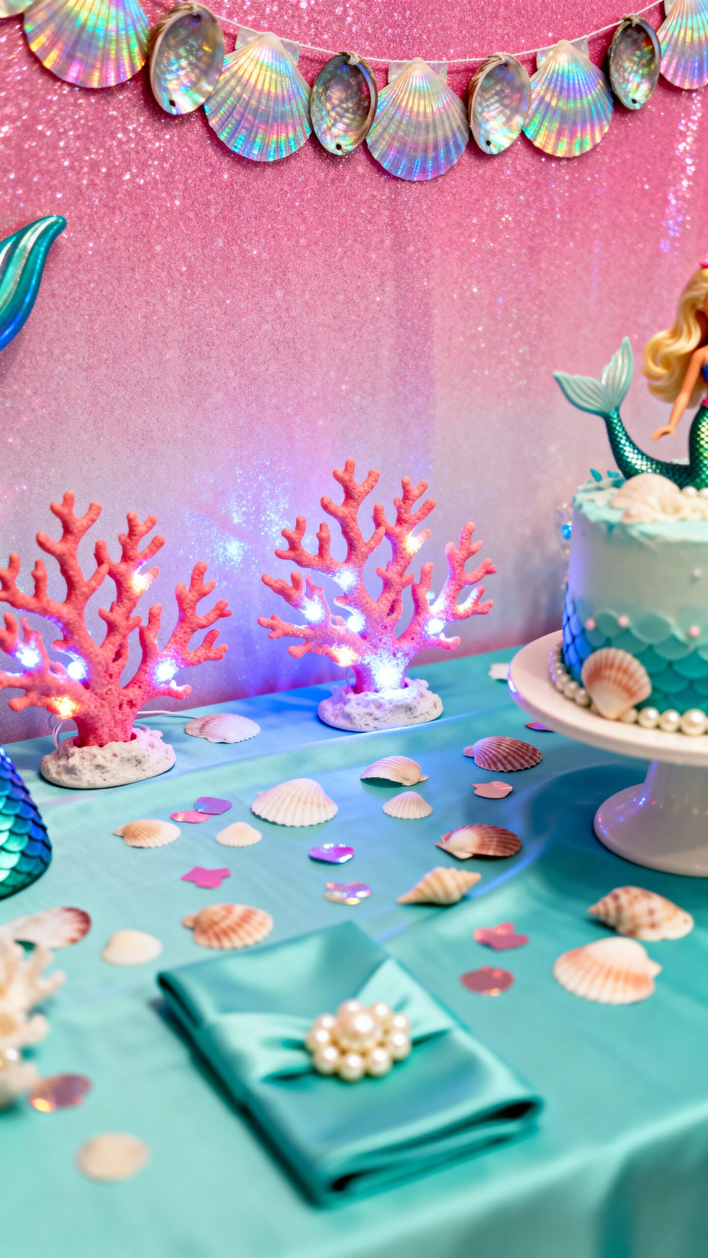 mermaid magic underwater party