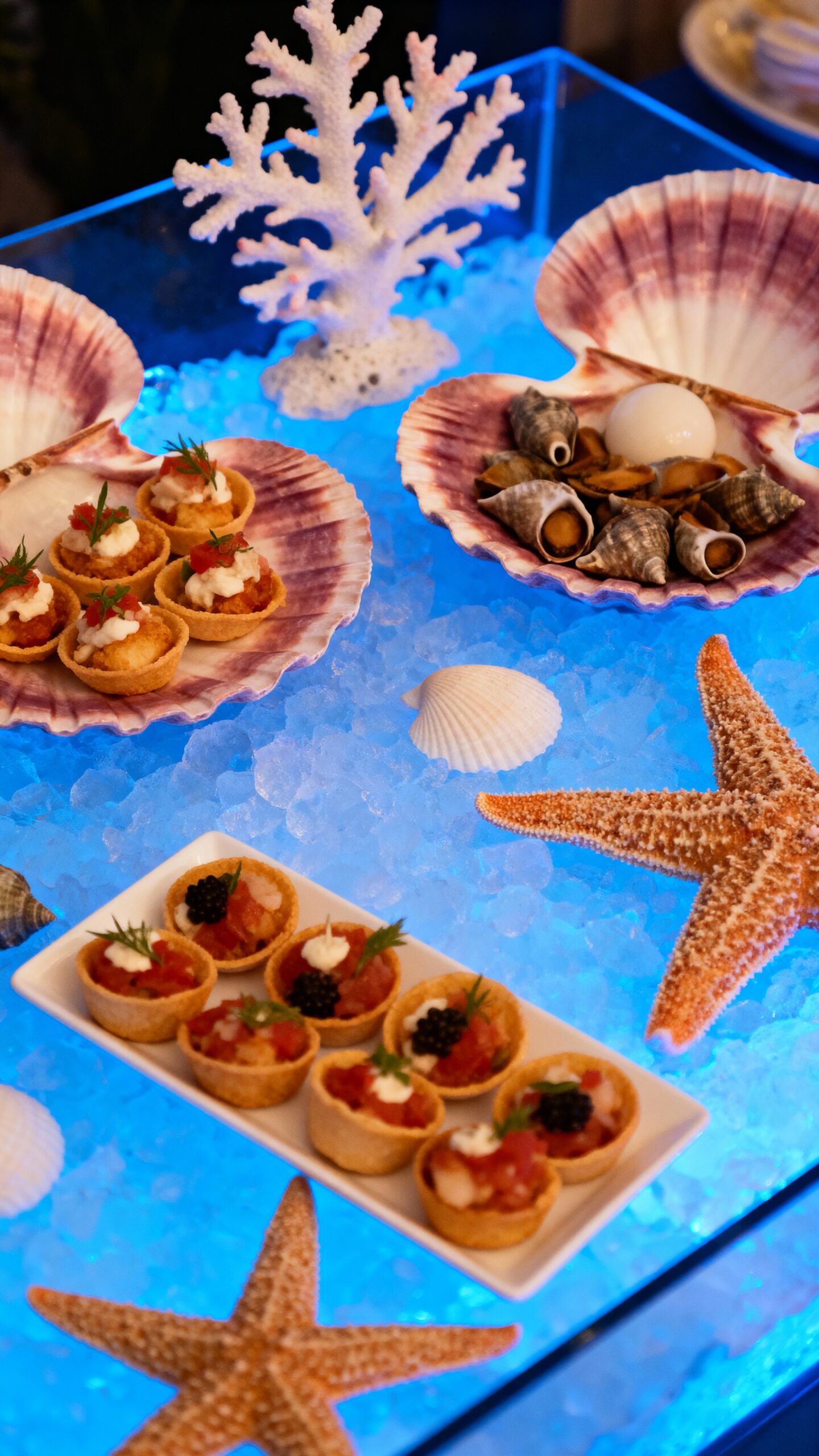 ocean themed party presentation