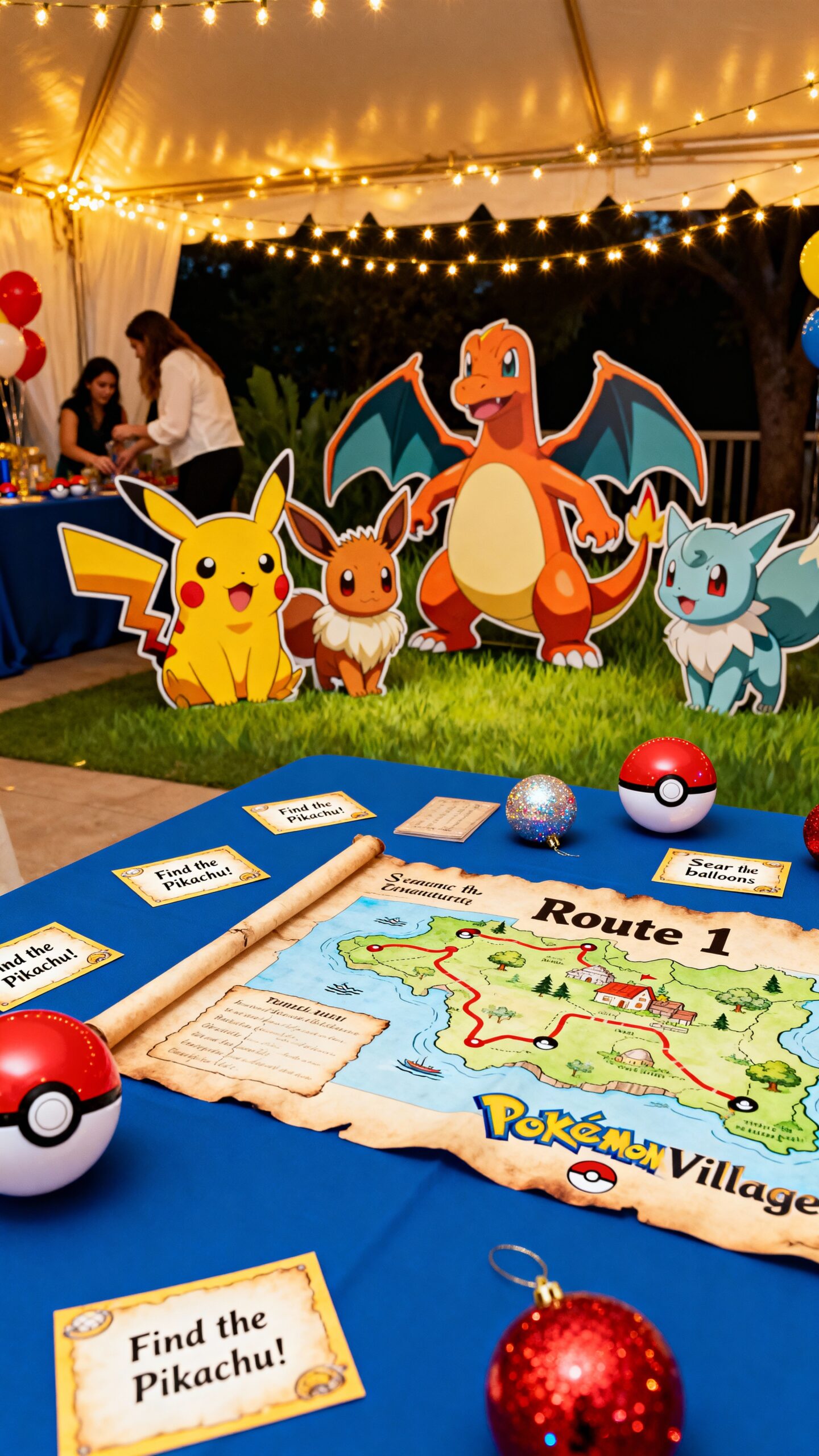 outdoor pokemon scavenger hunt adventure