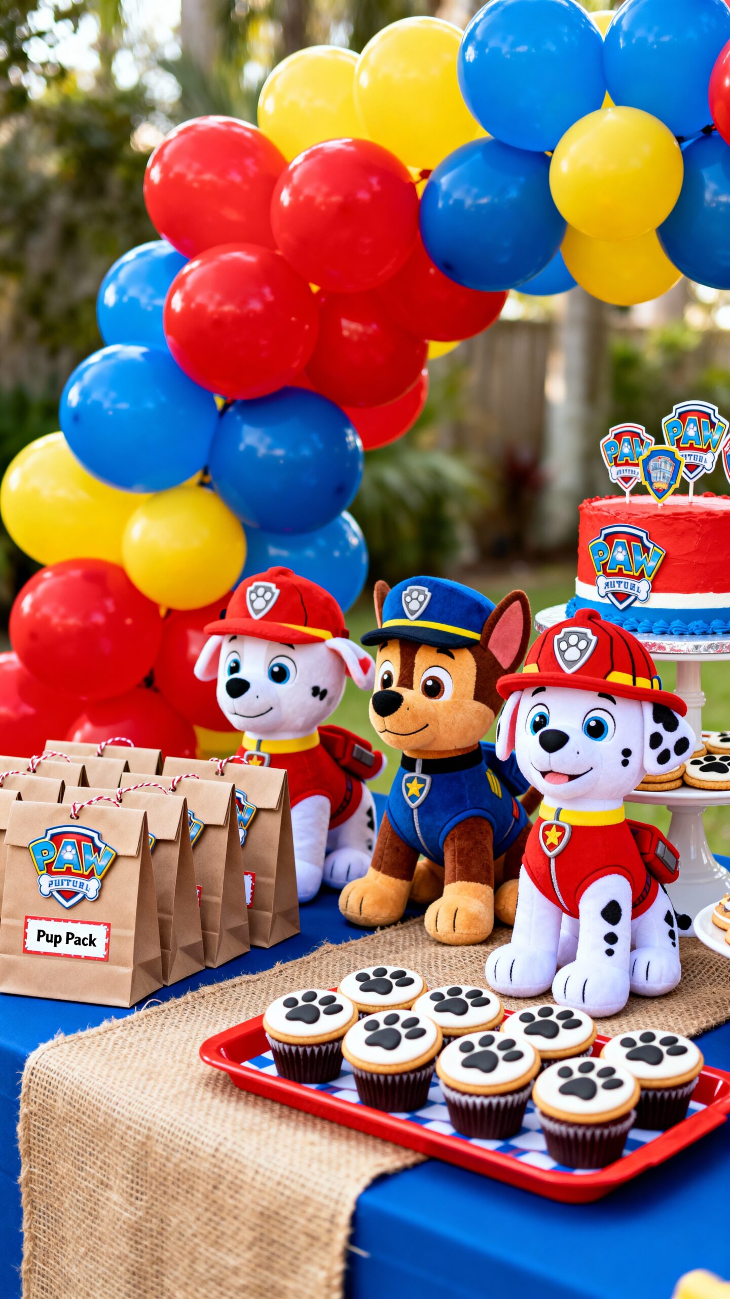 pup pack goodie bags