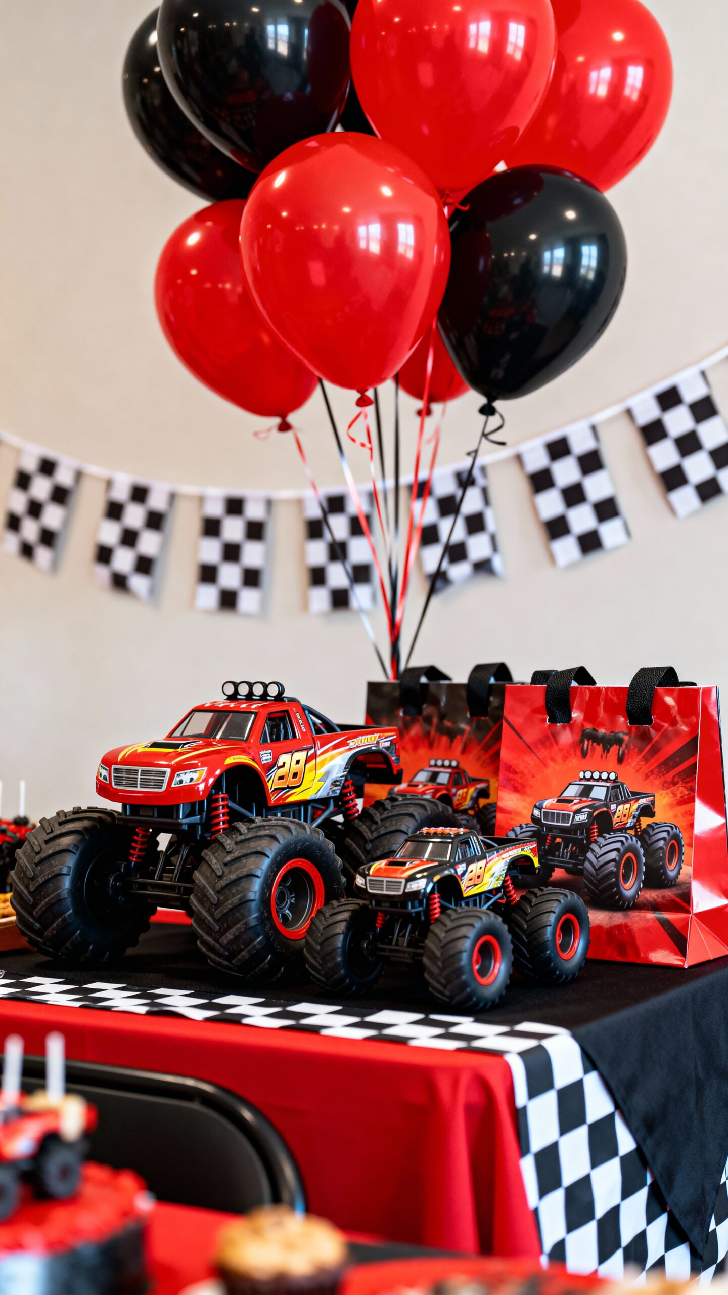 race themed pit crew goodie bags