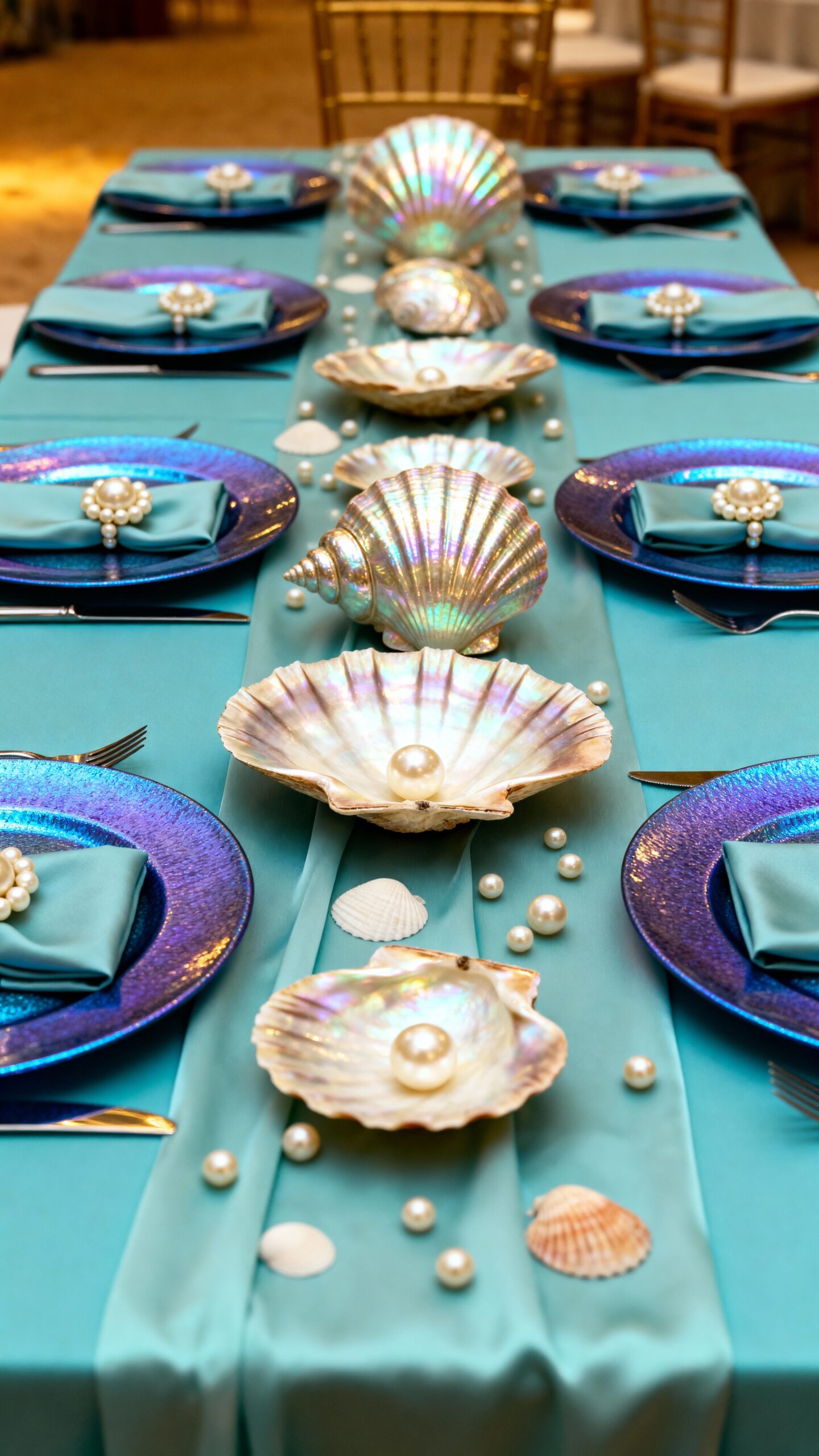 shimmering iridescent ethereal mermaid inspired