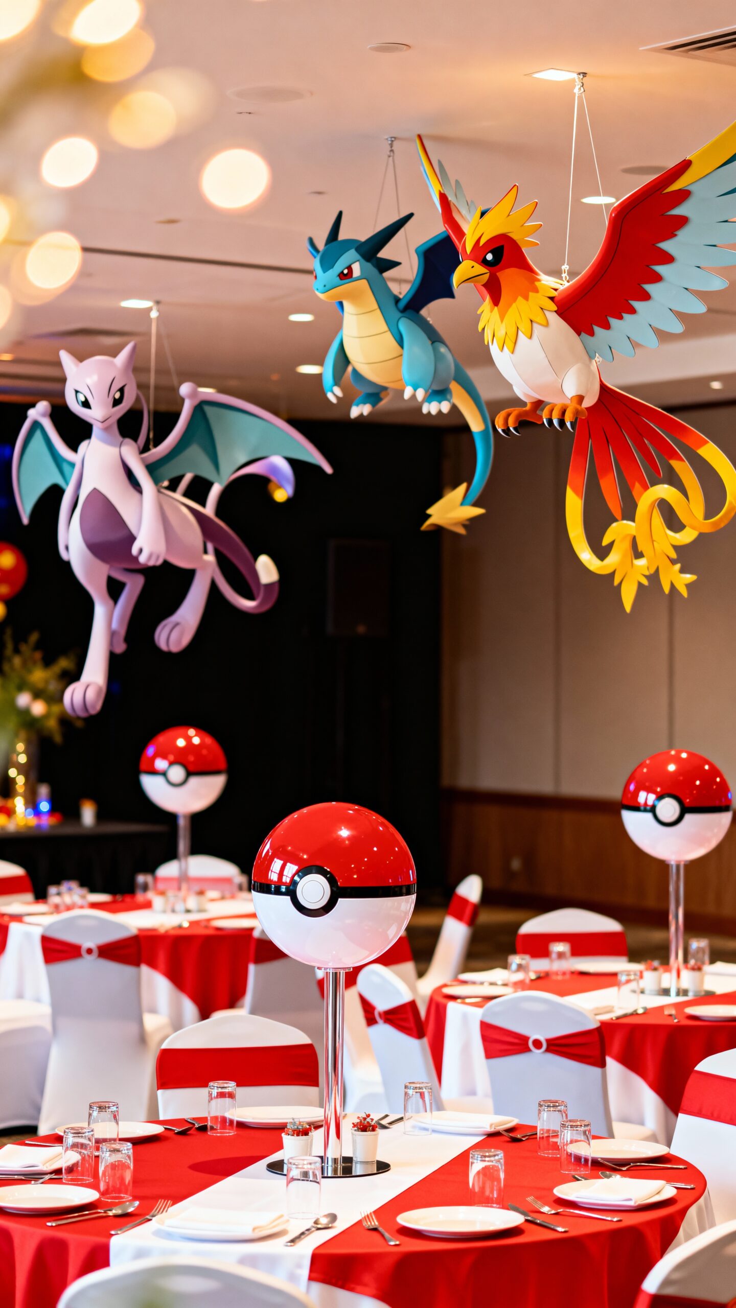 transforming space into pokemon center