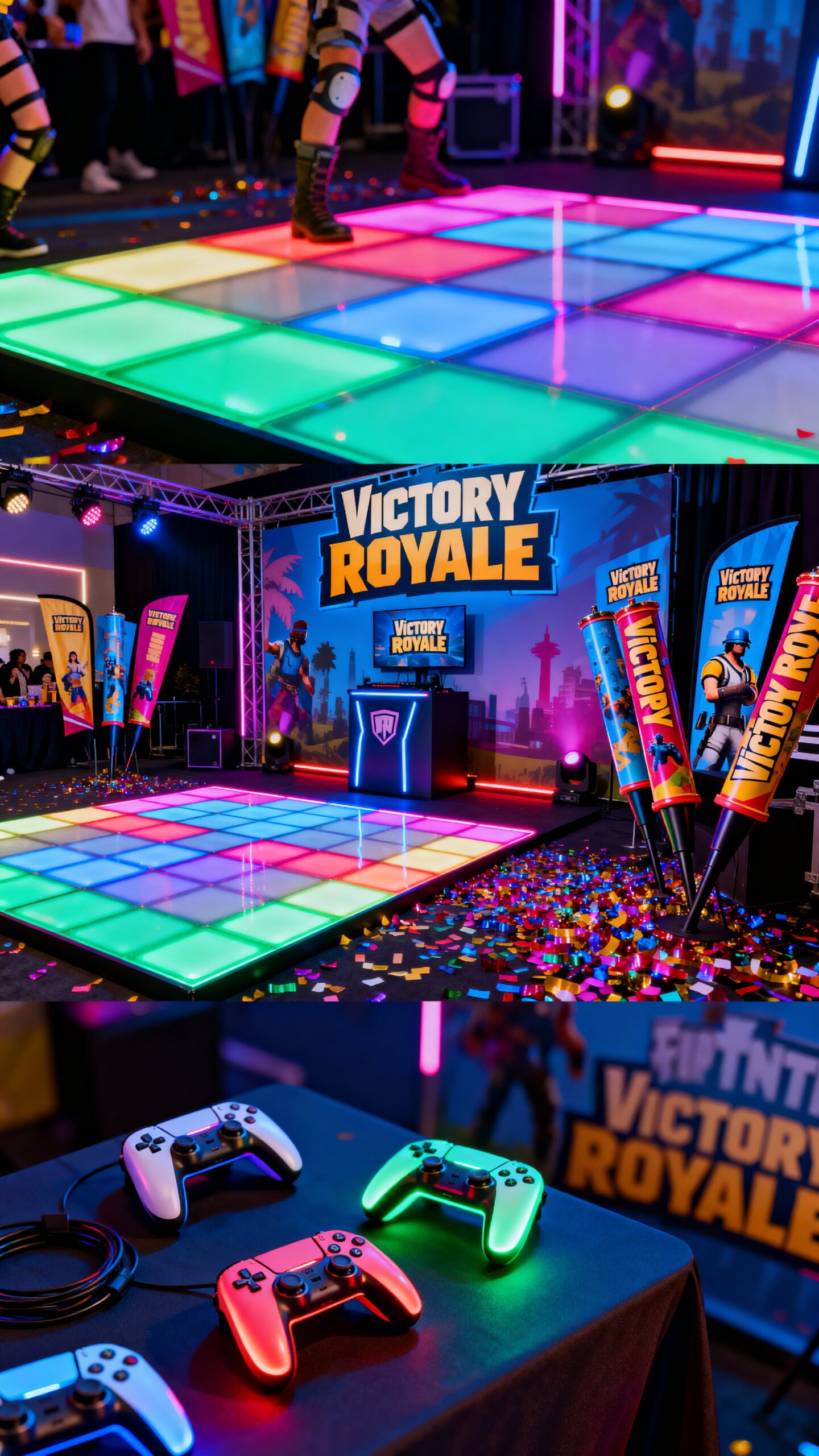victory royale dance celebration station