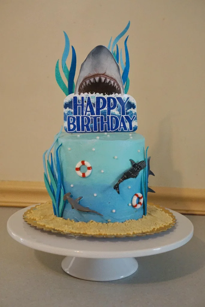 12 Epic Shark Birthday Cake Ideas for an Ocean-Themed Party