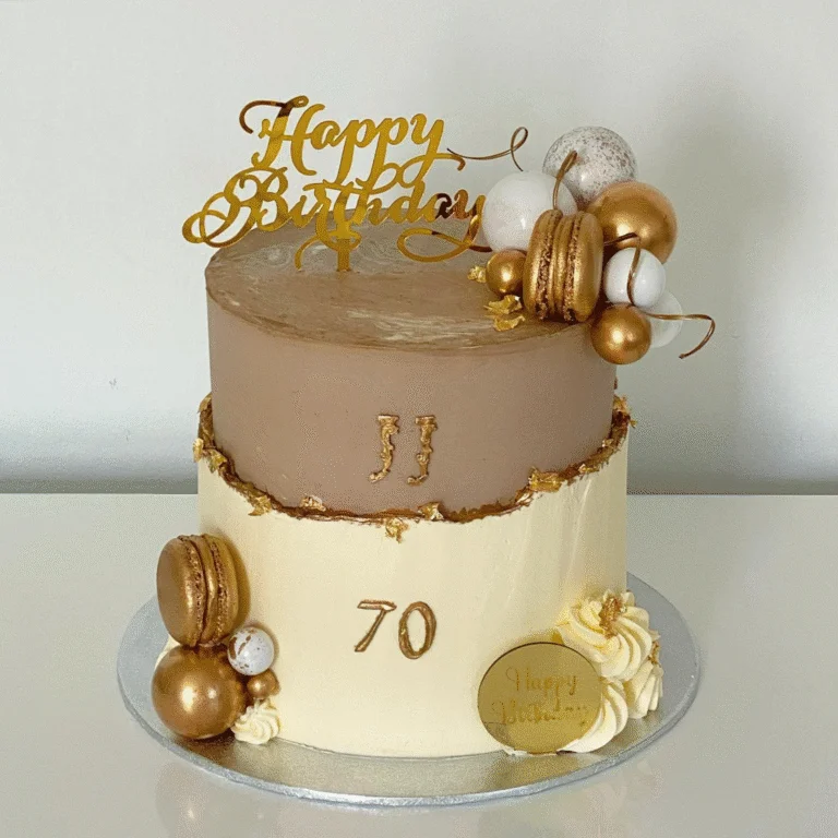 14 Elegant Brown Birthday Cake Ideas for Memorable Moments