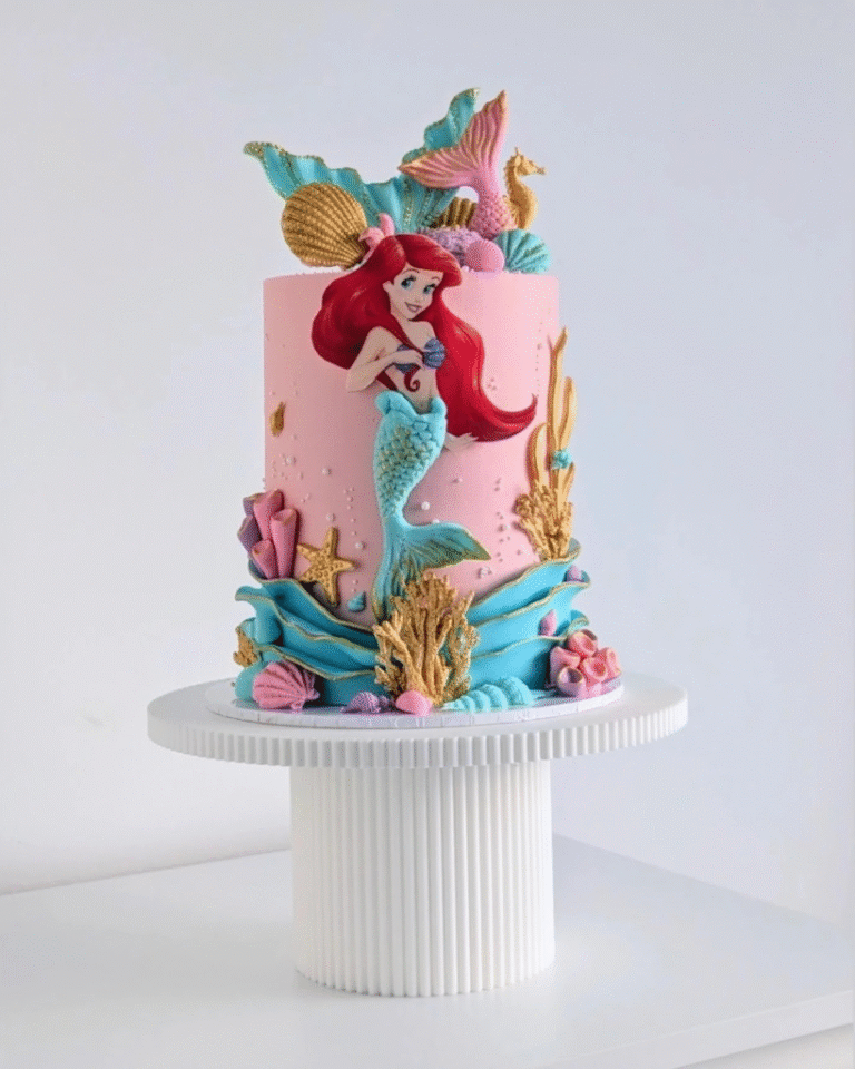 14 Stunning Ariel Birthday Cake Ideas for a Whimsical Ocean Party