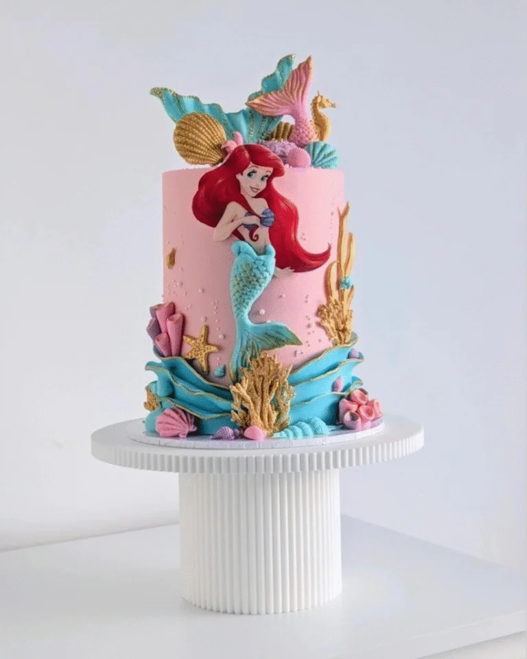 14 Stunning Ariel Birthday Cake Ideas for a Whimsical Ocean Party