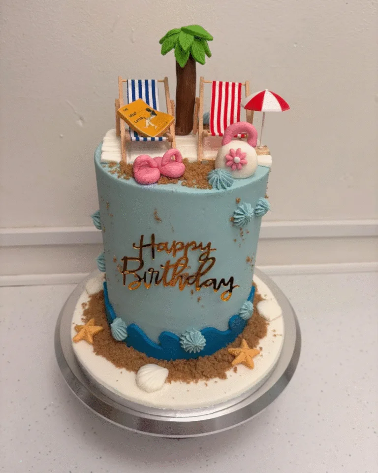 16 Incredible Beach Birthday Cake Ideas for an Unforgettable Birthday