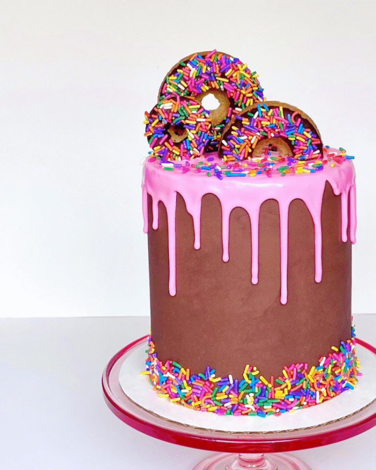17 Sweet and Colorful Donut Birthday Cake Ideas for All Ages