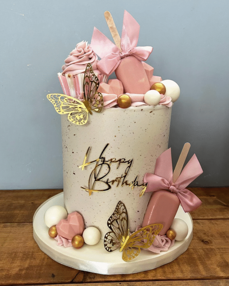 18 Charming Bow Birthday Cake Ideas for Memorable Celebrations — free download