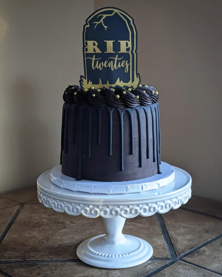 23 Dazzling Black Birthday Cake Ideas for Elegant Occasions