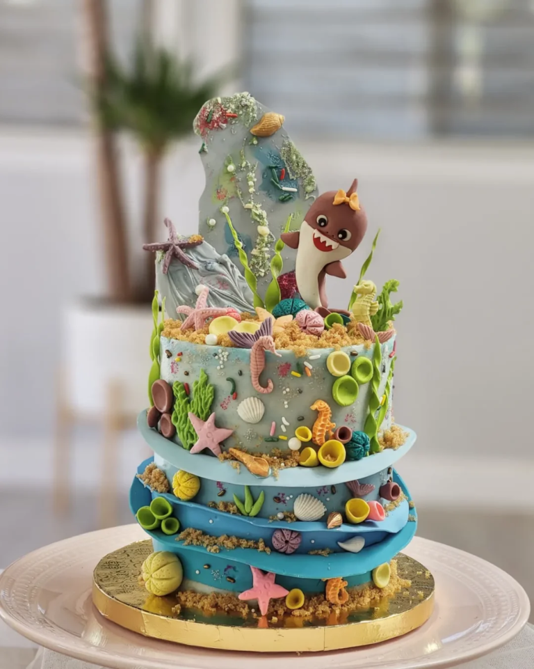 13 Baby Shark Birthday Cake Ideas That Kids Will Love
