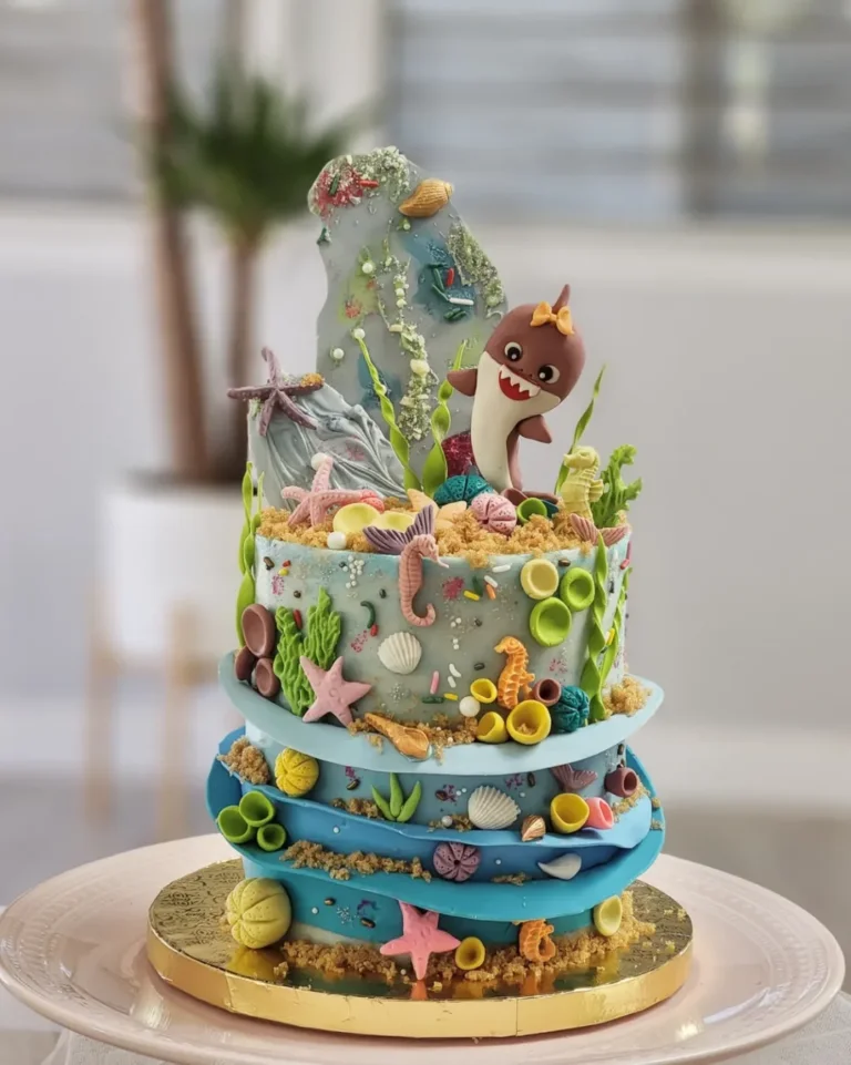 13 Baby Shark Birthday Cake Ideas That Kids Will Love